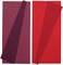Lia Griffith Double-Sided Extra Fine Crepe Paper 2/Pkg-Sangria/Aubergine & Cherry/Raspberry